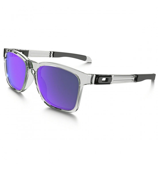 Óculos Oakley Catalyst Polished Clear/Lente Violet Iridium