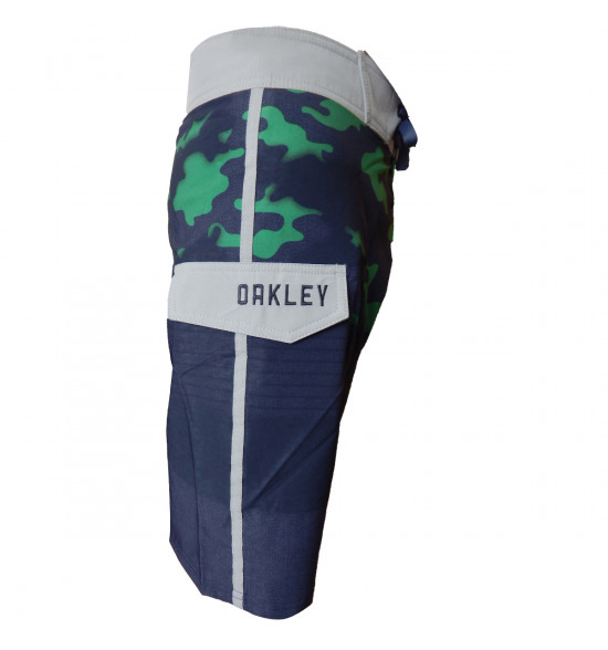 Bermuda Água Oakley Blocked-O Blue Camo Estampado - 3