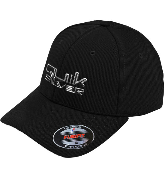 Boné Quiksilver Omni Chrome Line Black Silver