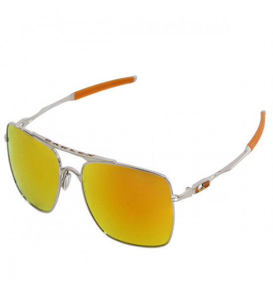 Óculos Oakley Deviation Polished Chrome/Lente Fire Iridium