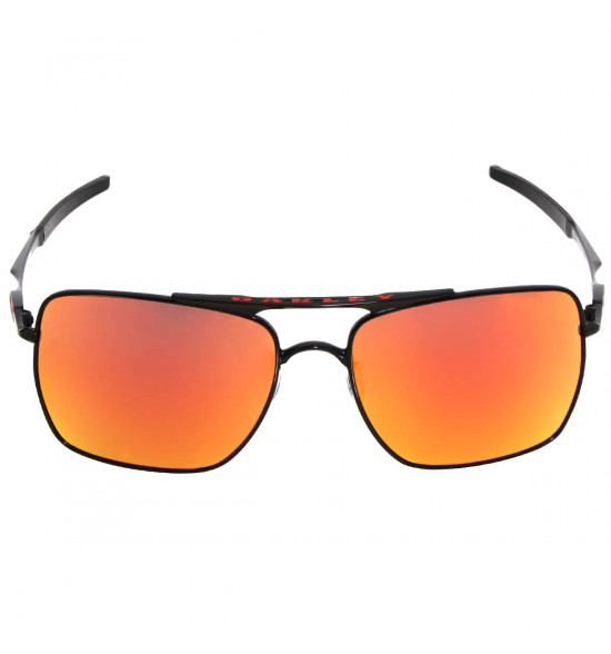 Óculos Oakley Deviation Polished Black W/Ruby Iridium - 2