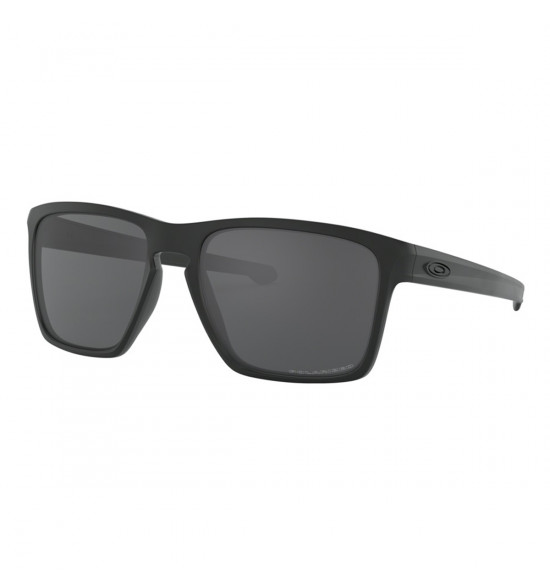 Óculos Oakley Sliver XL Matte Black / Lente Grey Polarizado