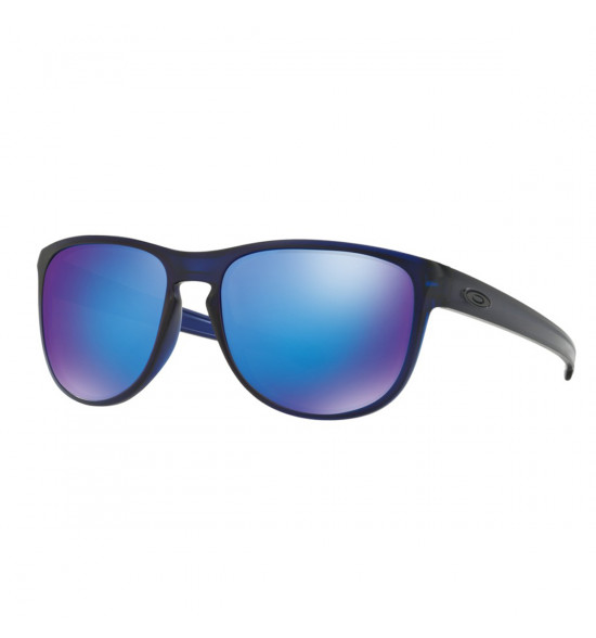 Óculos Oakley Sliver R Translucent Blue / Lentes Sapphire Iridium
