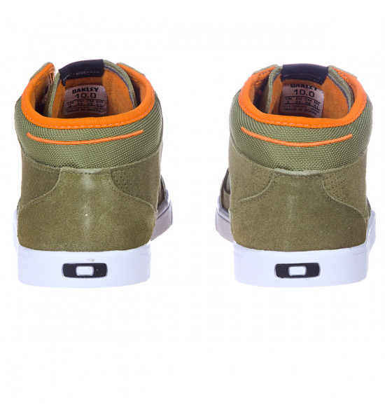 Tênis Oakley Roadtrip Verde Militar com Laranja - 3