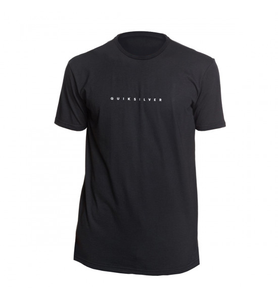 Camiseta Quiksilver Night Tract Preto