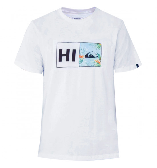 Camiseta Quiksilver Paradise Express Branca