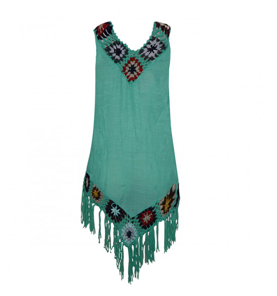 Saída Alma de Praia Verde em Croché - 2