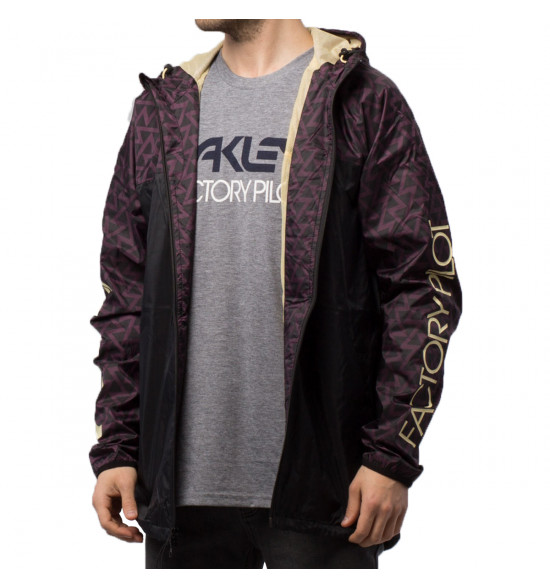 Jaqueta Oakley Factory Pilot Windbreaker 1260 Purple Jacket - 3