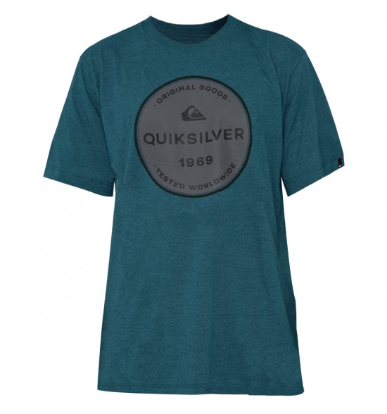 Camiseta Quiksilver Go Around Petroleo