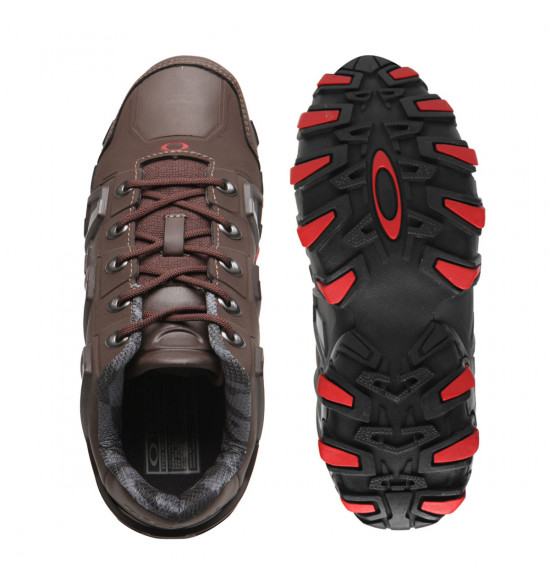 Tênis Oakley Hardshell 3 em Couro Marrom - 3