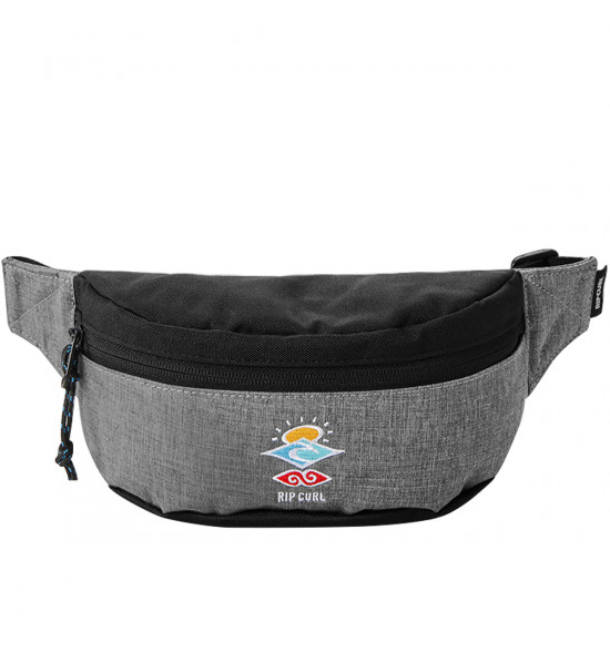 Pochete Rip Curl Waist Bag Small Icons Grey