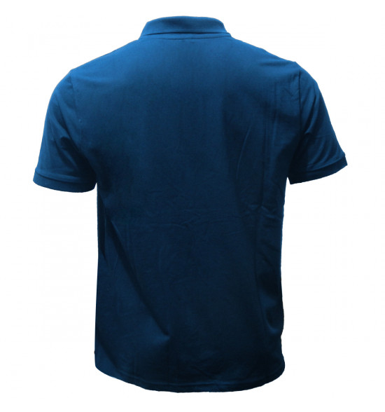 Rx Camisa Polo Alma de Praia Azul Clássico Lisa - 2