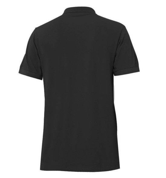 Camisa Polo Quiksilver Embroidery Piquet Preta Logo Cinza - 2