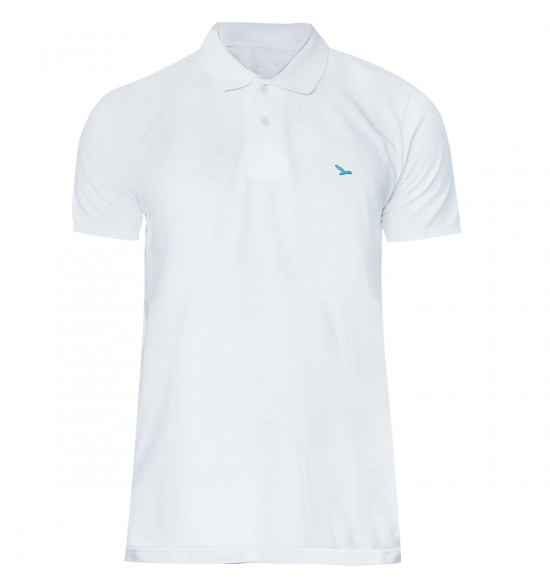 Rx Camisa Polo Alma de Praia Branco Lisa