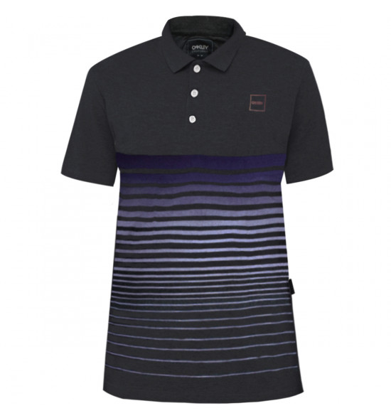 Camisa Polo Oakley Iridium Fade Hélio Purple