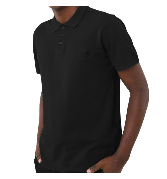 Camisa Polo Mormaii Logo Bordado Preta - 3