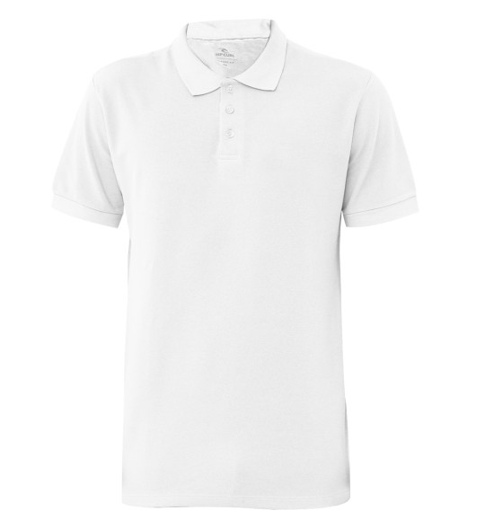 Camisa Polo Mormaii Logo Bordado Branca