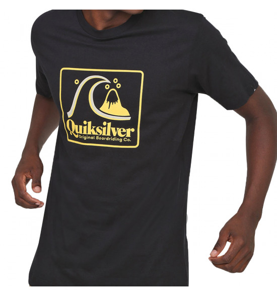 Camiseta Quiksilver Beach Tones Preto - 3