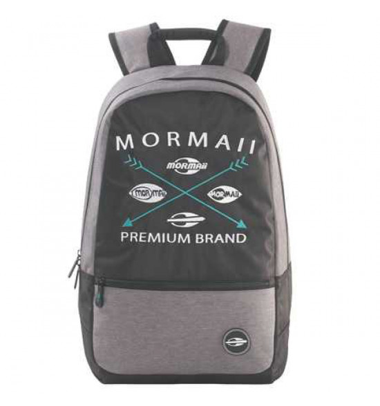 Mochila Mormaii Limited Premium Brand Preta Com Cinza
