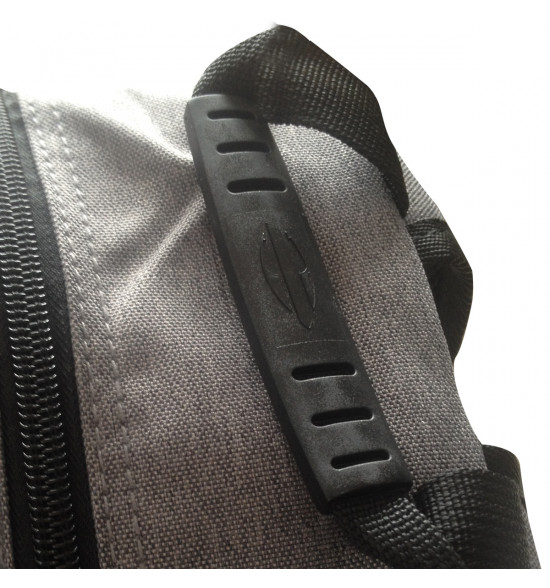 Mochila Mormaii Limited Premium Brand Preta Com Cinza - 4