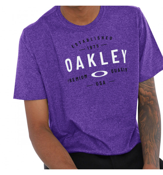 Camiseta Oakley Premium Quality Tee Lilás  - 3