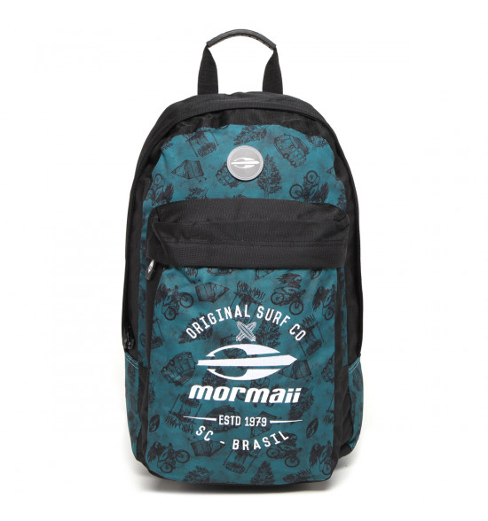 Mochila Mormaii Limited Surf Too Verde Com Preto