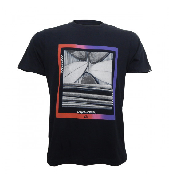 Camiseta Quiksilver Tail Fin Preto