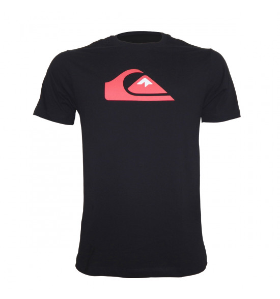 Camiseta Quiksilver Big Logo Preto