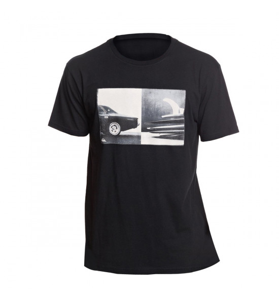 Camiseta Quiksilver High Speed Pursuit Black