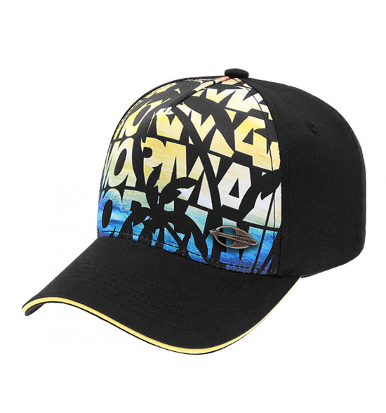 Boné Mormaii Silk Front Trucker Preto