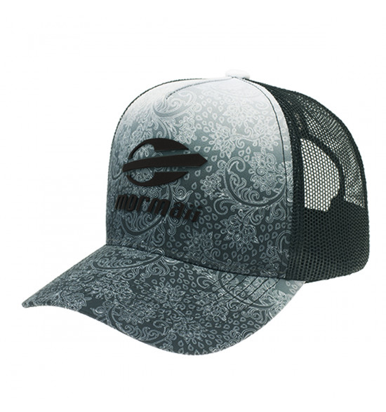 Boné Mormaii Silk Front Trucker Preto Fullprint