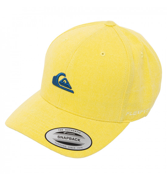 Boné Quiksilver Snap Washing Yellow