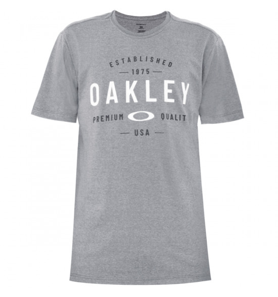 Camiseta Oakley Premium Quality Tee Color Stone Grey