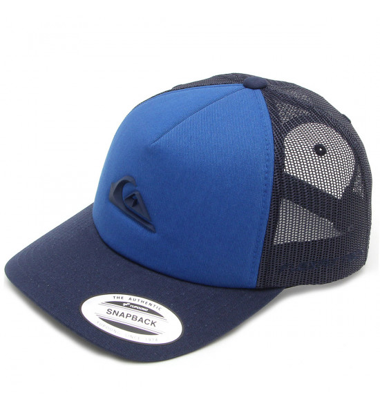 Boné Quiksilver Trucker Azul