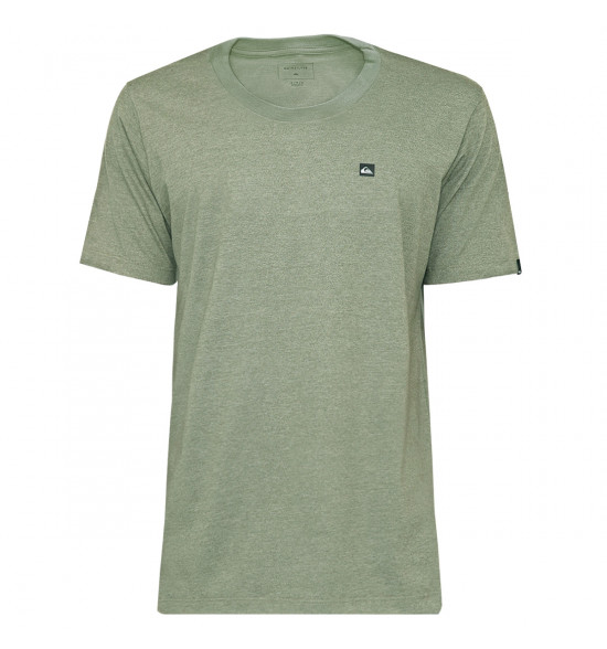 Camiseta Quiksilver Basic Transfer Verde Militar