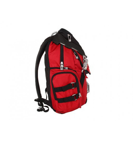 Mochila Oakley Kitchen Vermelha Com Preto - 4