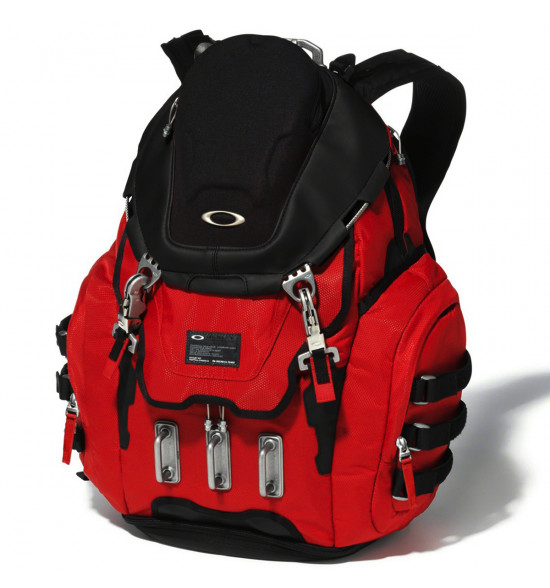 Mochila Oakley Kitchen Vermelha Com Preto