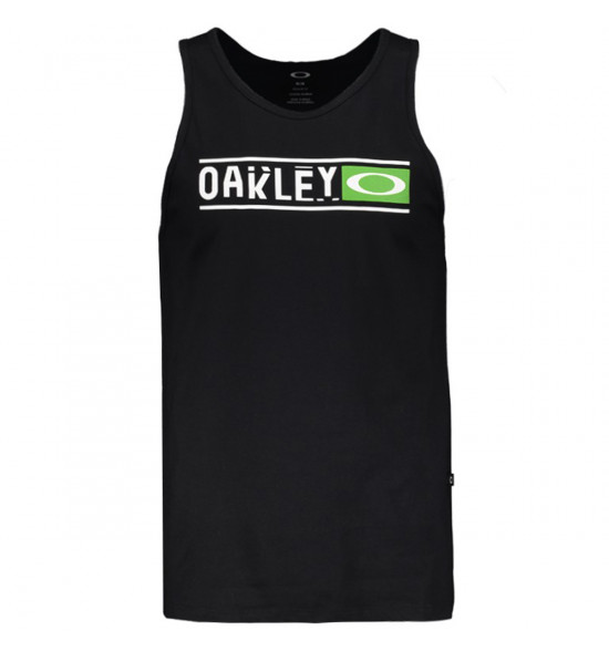 Regata Oakley Running Miles Tank Preto