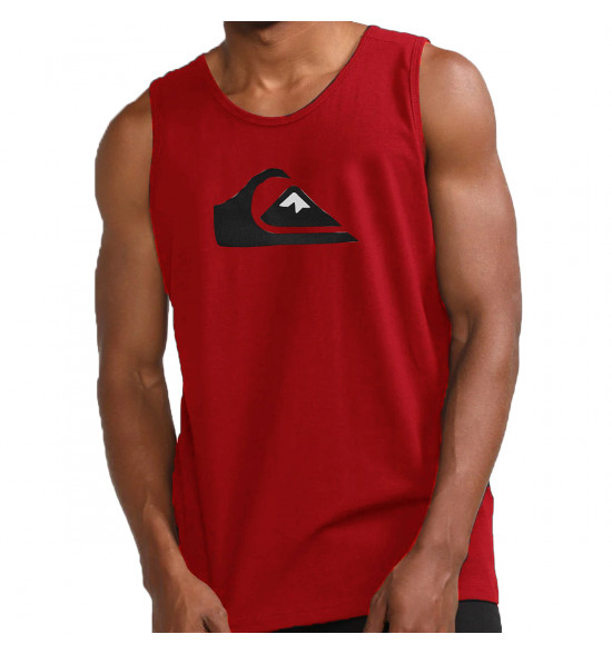 Regata Quiksilver Comp Logo Color Vermelha - 3