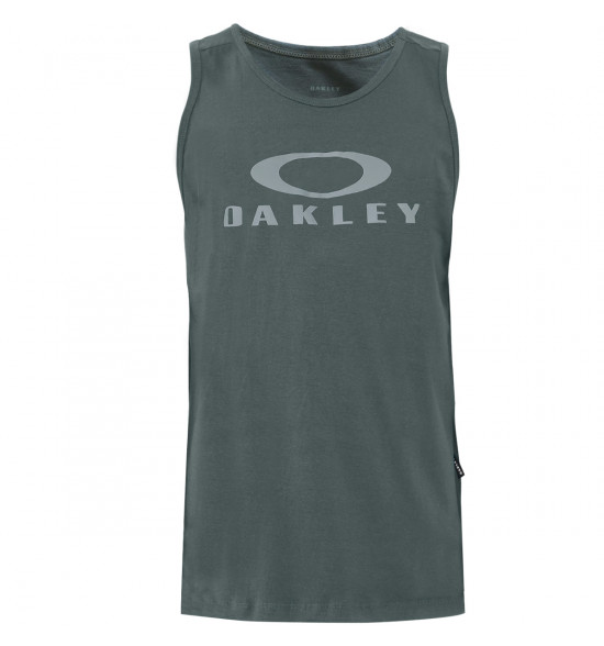 Regata Oakley Bark Tank Forged Iron com Logo Cinza