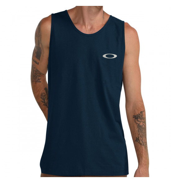 Regata Oakley Casual Tank Azul - 3