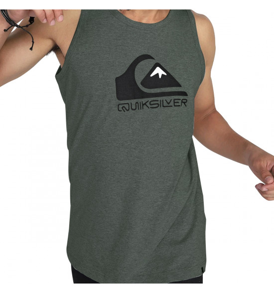 Regata Quiksilver Square Me Up Verde Militar - 3