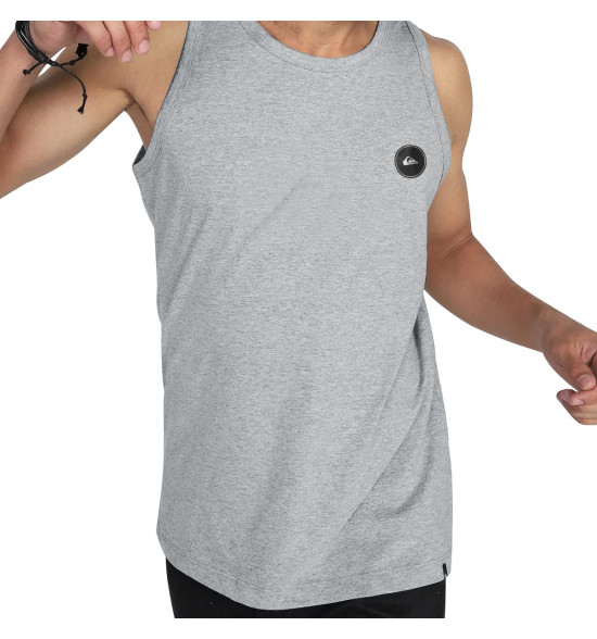 Regata Quiksilver Transfer Round Cinza Mescla - 3