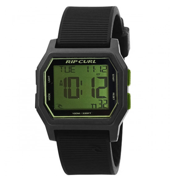 Relógio Rip Curl Atom Black Olive Digital