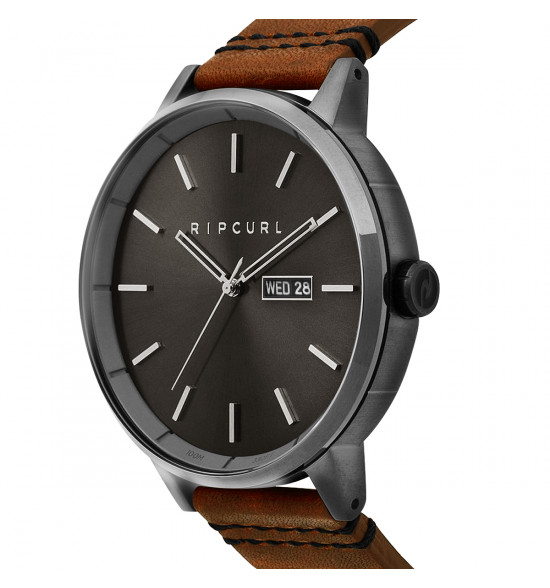 Relógio Rip Curl Detroit Gunmetal Leather - 2