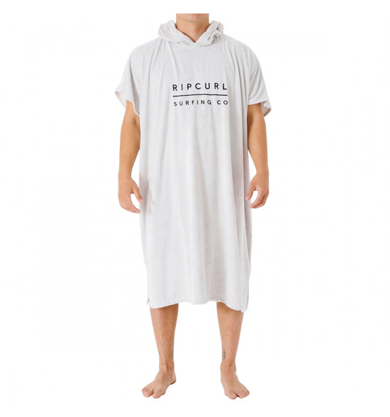 Toalha Poncho Rip Curl Mix UP Hooded Towel Mid Grey - 4