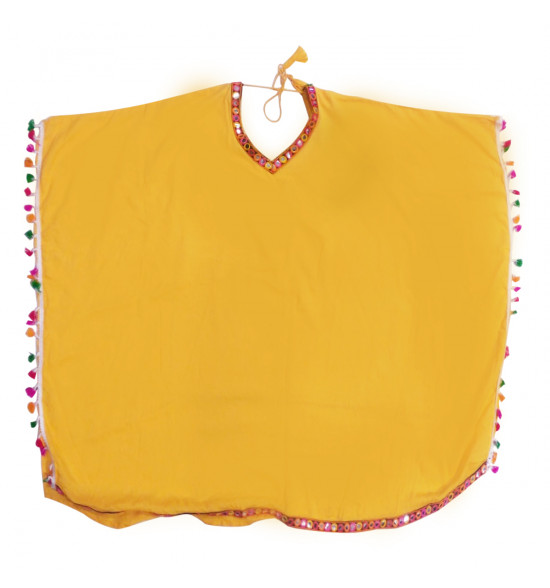 Saída de Praia Alma de Praia Manga Morcego Amarela - 2