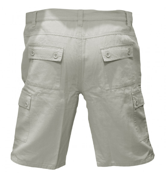 Bermuda Walk Alma de Praia Bege - 3