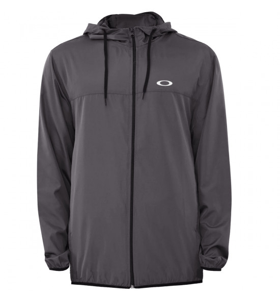 Jaqueta Oakley Windbreaker Shadow Cinza