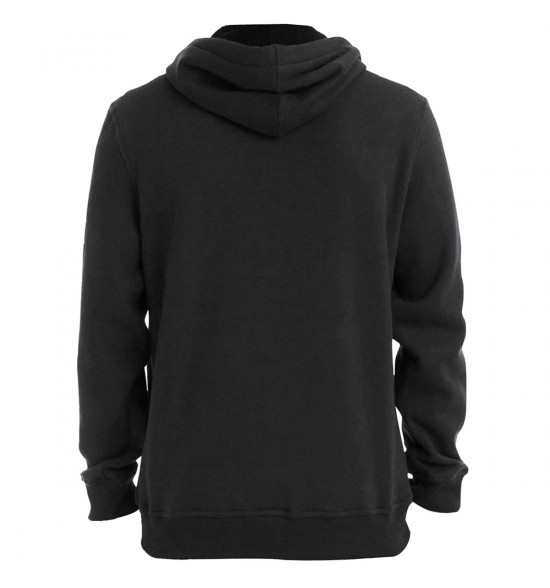 Moletom Quiksilver Everyday Sherpa Aberto com Forro de Lã Preto - 3